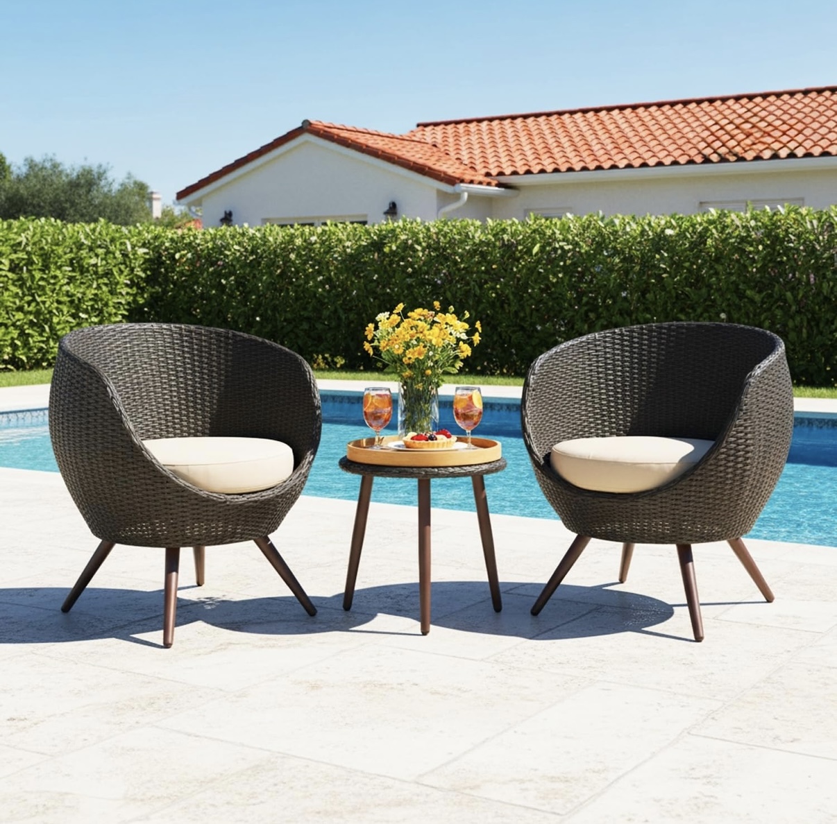 Garden Barrel Chair